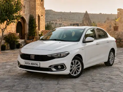 Fiat Egea White Manual - Sedan car rental in Cappadocia