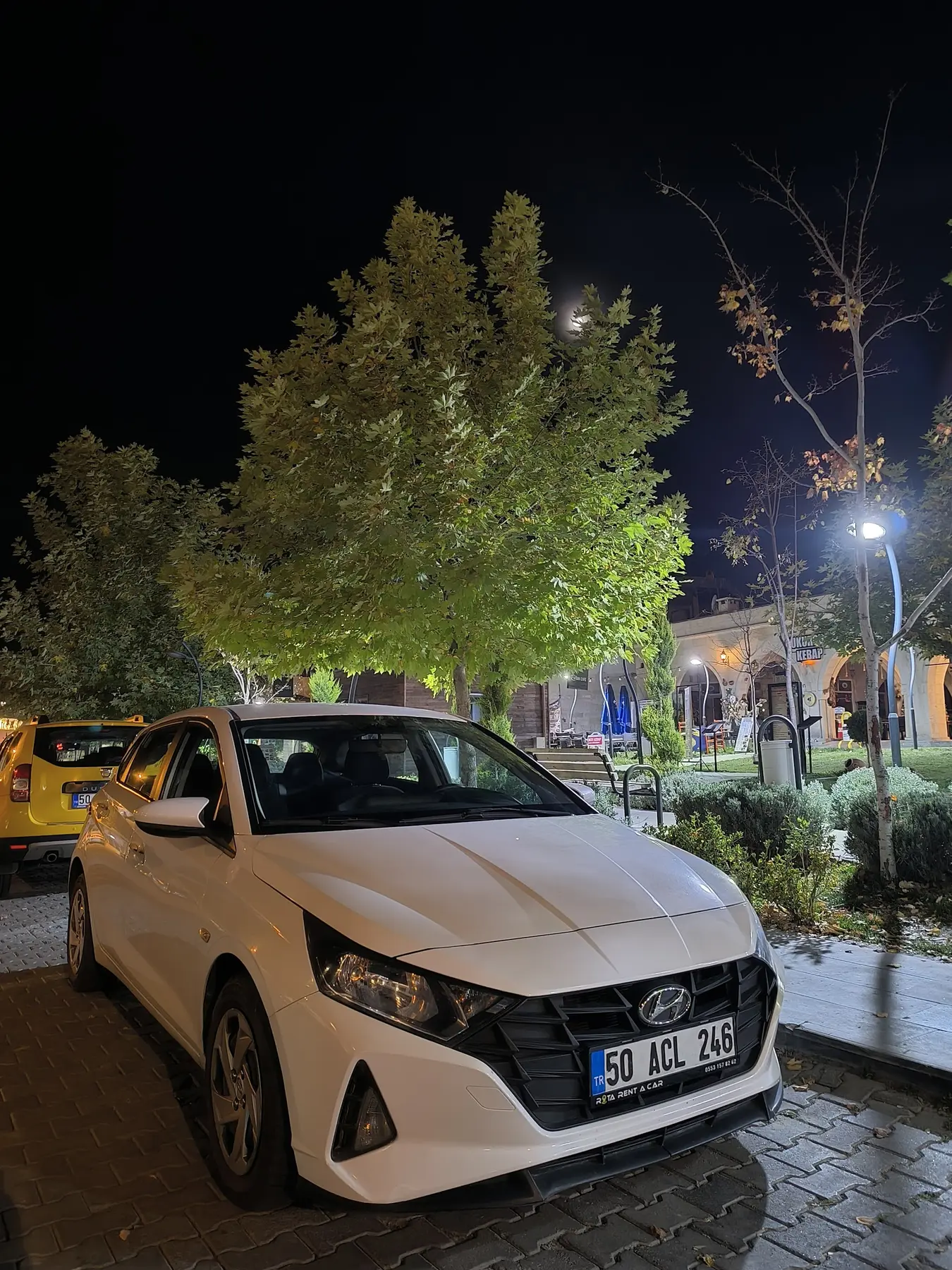 Hotel parking delivery business view